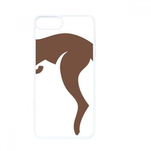 Coque pour iPhone SE 2 Blanc rigide Kangaroo protection antichoc design original