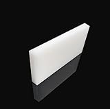 High-Density Polyethylene (HDPE) Plastic Block 1/2' Thick 3' X 12'- for Machining, Home Improvements, DIY Projects, Engineering,High-Density Polyethylene Plastic Sheet (1pcs White PE Block)