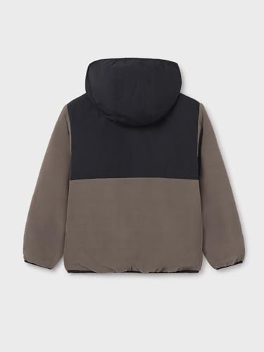Mayoral Reversible coat for Boys Black-mud2