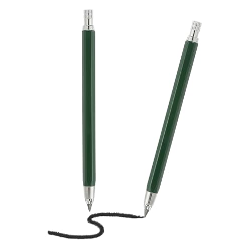 Porte-mine mécanique 4.0mm PATIKIL, grand crayon automatique vert pour dessin d'art