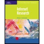 Internet Research-Illustrated 0619018208 Book Cover