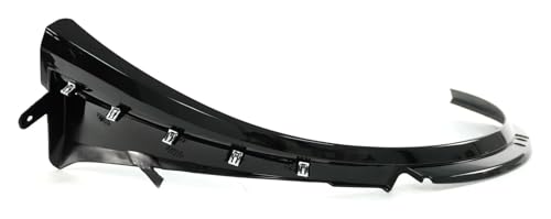 Extensions d'ailes avant Corvette C7 protègent les passages de roue en noir brillant