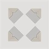 Kolo Allegro Self Adhesive Photo Corners, 210 Count, Soft White