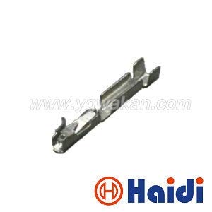 Davitu 100pcs auto 0.6 small terminal crimp pins G2 used for auto 81pin ECU connector 1J0906385C loose terminals - (Color: 500pcs)