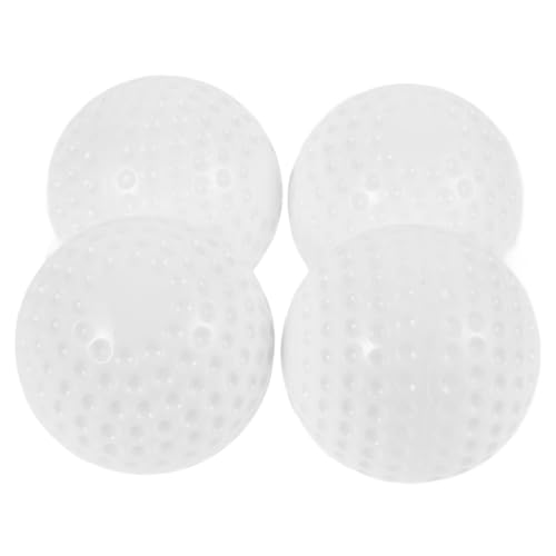 HONMEET 4pcs Training Baseballs for Pitching Machine Softball Balls for Outdoor Practice Easy to Store