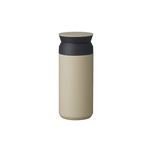 KINTO 20929 Travel Tumbler, 11.8 fl oz (350 ml), Sand Beige, Vacuum Double Layer Construction, Heat and Cold Retention