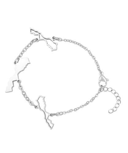 Bijou marocain et bracelet Maroc avec cartes pour vos événements culturels