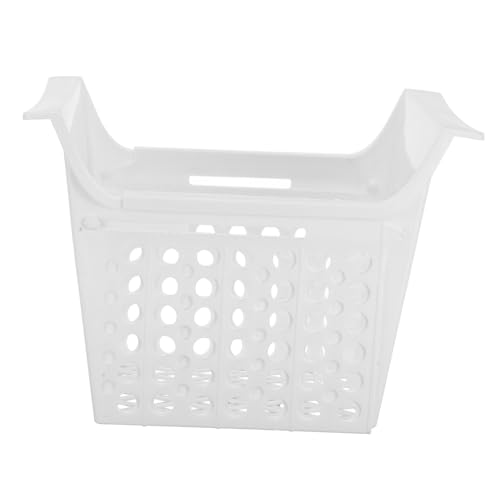 DONFAMDS Cesta Extensible para Congelador con Drenaje Inferior Organizador Ajustable para Alimentos Cesta de Almacenamiento Resistente para Arcón Congelador Horizontal