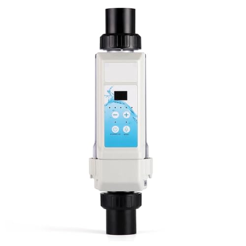 Generador de cloro salino de 12 g/h, clorador de piscina, generador de cloro electrolítico para desinfección de piscinas