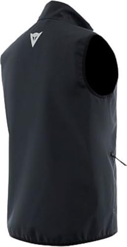 Dainese - No Wind Thermo Vest, ärmellose Schicht für Motorräder, winddicht, atmungsaktiv, Mann, Schwarz, M