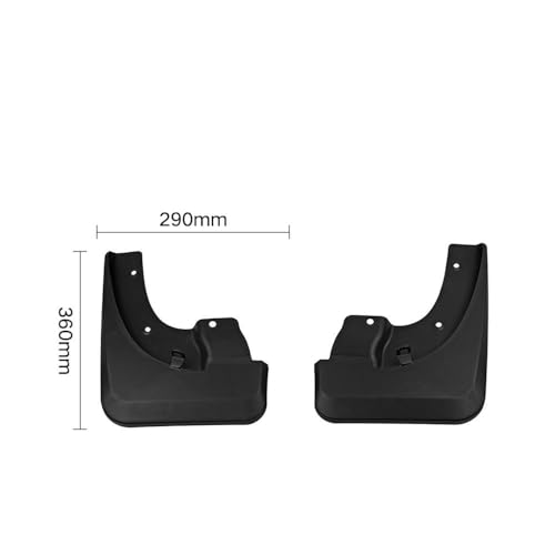 Guardabarros protector contra salpicaduras Nissan Frontier Navarre 2022-2023 4