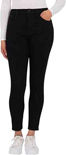 Kirkland Signature Women's High-Rise Skinny Jeans (8, Regular, Black)