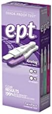 E.p.t Early Pregnancy Test, 2-Count