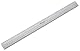 Westcott E-10113 00 Schneidelineal aus Metall,silber,50 cm (1 Stück)