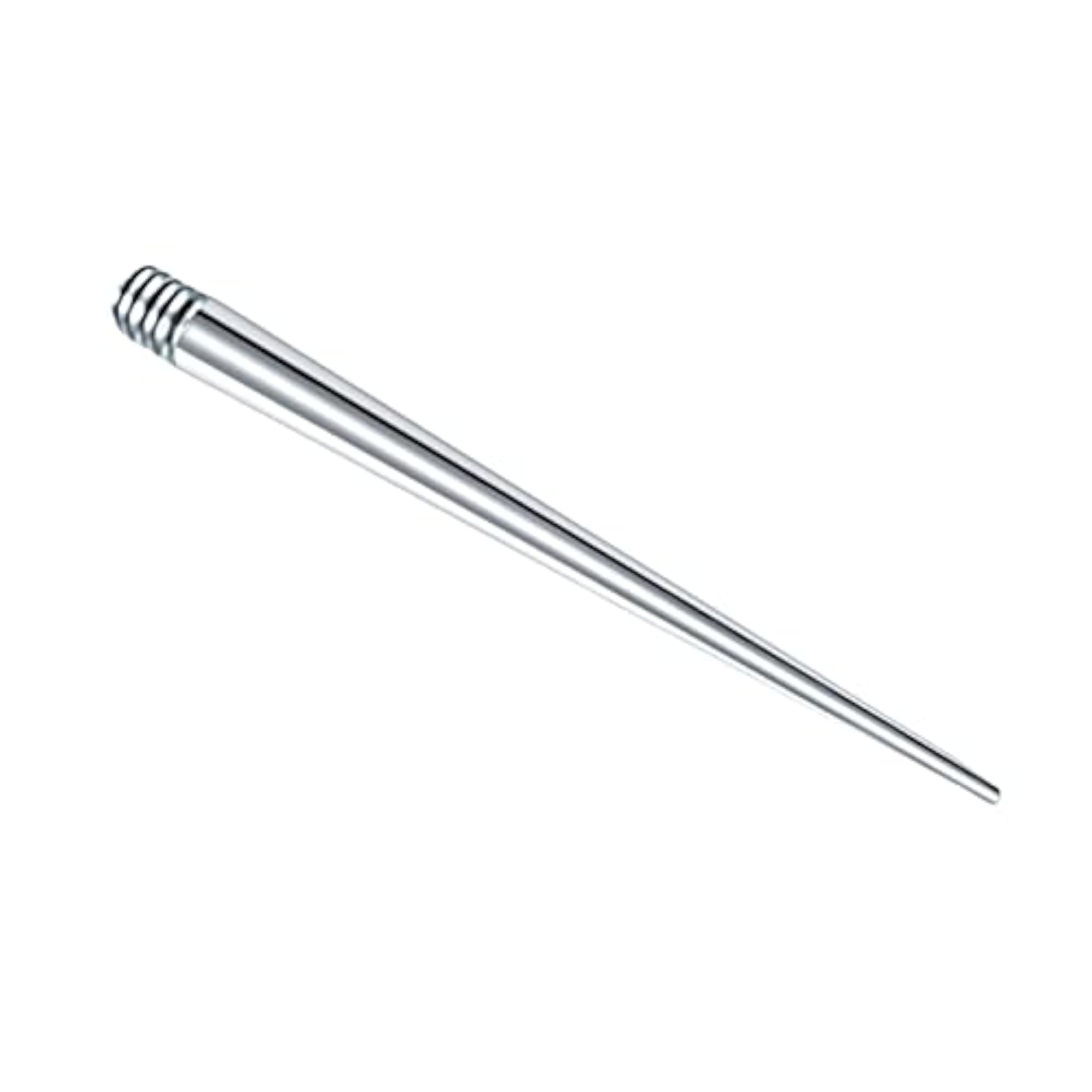 5x Threaded Taper for Jewelry Piercing Tool, Stainless Steel