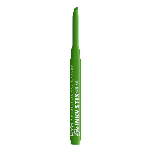 NYX Professional Makeup Epic Inky Stix - Eyeliner gel-crème waterproof - Tenue 24H Sans Bavure ni retouche - Pointe biseautée ultra-précise - Teinte : On-lime