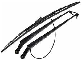 Windshield Wiper Arm and Wiper Blade Kit 7168953 7168954 — Compatible With Bobcat Fit intended for S630, S650, S740, S750, S770 and S850 — Aftermarket Replacement