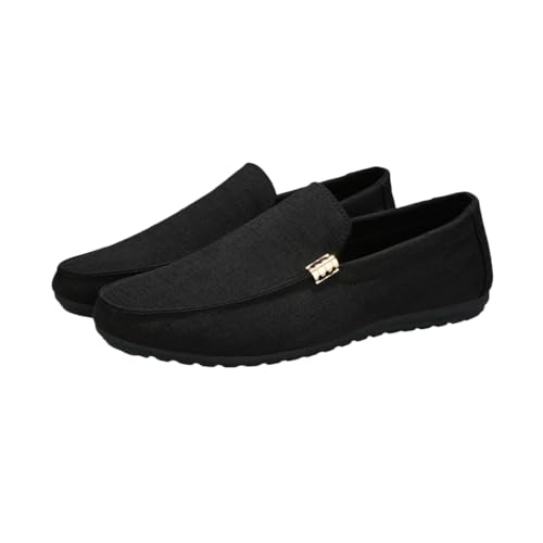 Comfy Slip-On Canvas Loafers for Men - Suitable for Outdoor Wear