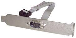 212 Main 9-pin Serial to 10-pin Header Slot Plate - 16 inches