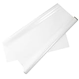 COOLHIYA Pizarra white Adhesiva 45X300Cm para Pared, Fácil de Instalar y Extraíble, para Uso Escolar y Hogar
