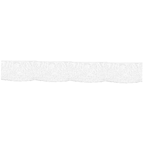 Mikikit Badminton Sport Standard Outdoor Garden Netting Folding Backyard Portable Indoor Training with Rope Net Polypropylene Black