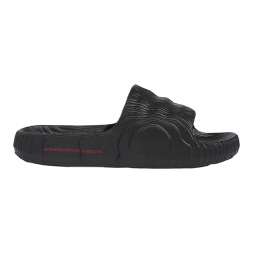 Adidas Adilette 22 - Men's (ID4925, Better Scarlet/Core Black/Core Black) Size 13