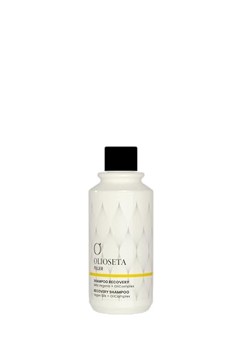 Olioseta Shampoo Recovery Con Seta E Cheratina Vegane - Riparatore Professionale Per Capelli Danneggiati - 250 Ml