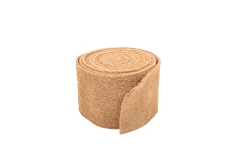 Preisvergleich Produktbild Wacredo 10m Kokosmatte 100% Natur - Winterschutz, Frostschutz für Pflanzen Kälteschutz aus Kokosfasern - 25cm / 50cm / 75cm / 100cm (25cm x 10m)