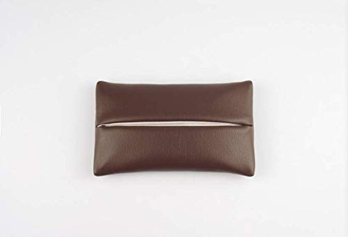 「Thing.Is」PU Leather Pocket Tissue Holder, Travel Tissue Cover, Travel Tissue Holder, Portable Tissue