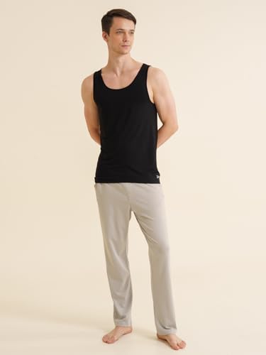 Image of DAMENSCH Neo-Skin Bamboo Blend, Round Neck, Anti-Bacterial, Thermoregulating, Shape Retaining Baniyan for Man, Soft and Sustainable Vest