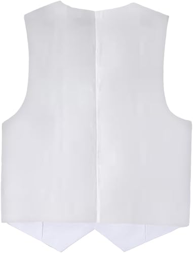 Image of Boys Formal Suit Vest Solid Vest for Toddler Kids Formal Wedding Outfit