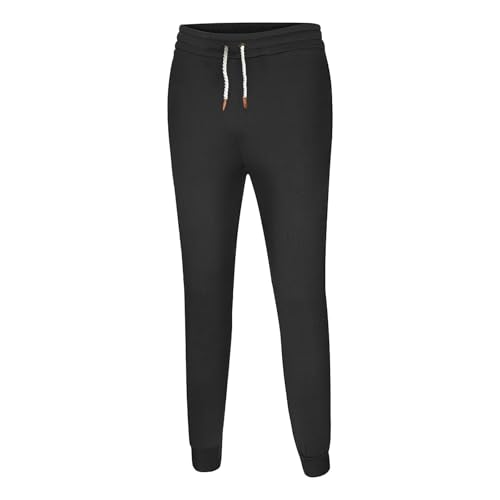Winter Joggers for Mens Active Athletic Workout Fleece Sweatpants Drawstring Fashion Straight Outdoor Sports Trousers2