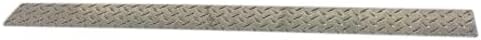 Compatible with Yamaha Golf CART-Diamond Plate Kick Trim G8-G14-G16 G19 and G22 Silver
