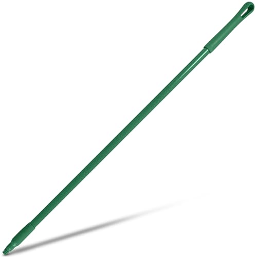 Image of SPARTA 41225EC09 Fiberglass Broom Handle, Mop Handle, Replacement Handle with Acme Threaded Tip for Commercial Cleaning, 48 Inches, Green, (Pack of 12)