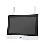 ANNKE 5MP Wireless WiFi NVR 4 Kanäle, All-in-One 7' Touchscreen Monitor für Überwachungskamera Set WLAN, 2-Wege Audio, 24/7 Aufnahme, NO HDD, Funktioniert für ANNKE 3MP 5MP WLAN Kameras
