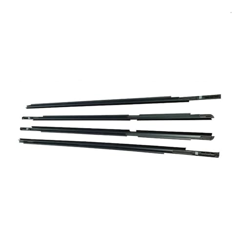 Joint d'étanchéité caoutchouc flexible pour vitres de Toyota Yaris 4 pièces
