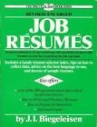 Job resumes: How to write them, how to present them, preparing for interviews (includes a list of 100 questions most often asked by the interviewer) 0399516921 Book Cover