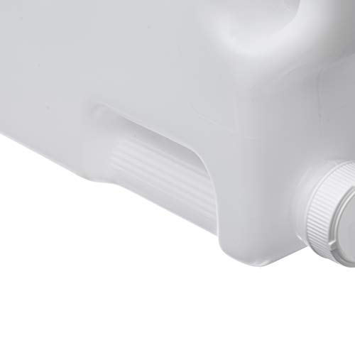 Hudson Exchange 5 Liter Hedpak Container With Spigot, Food Grade Bpa Free Hdpe,White #TOP3