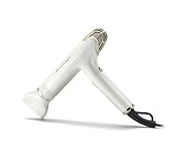 Bio Ionic Smart-X Hair Dryer with Diffuser, High-Efficiency Blow Dryer with 3 Heat & 3 Speed Settings, Diffuser Hair Dryer Gently Dries, Defines & Reduces Frizz, Self Cleaning Function, Alpine White