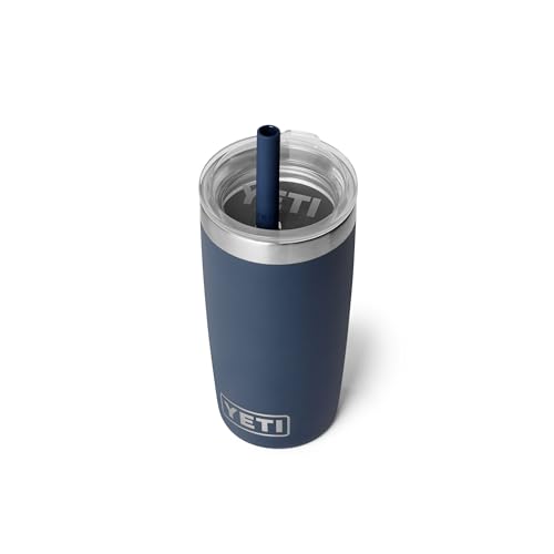 Image of YETI Rambler Jr. 10 Oz Tumbler with Silicone Straw Lid