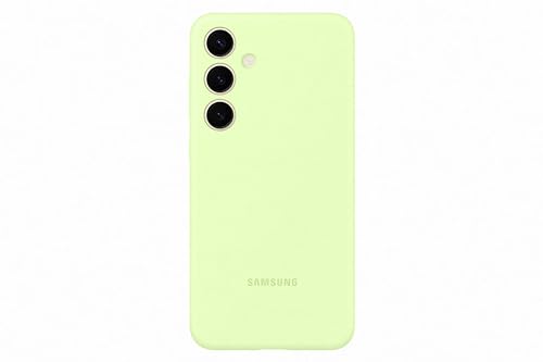 Samsung Coque et étui téléphone Mobile Coque Silicone pour Galaxy S24+ Vert Clair