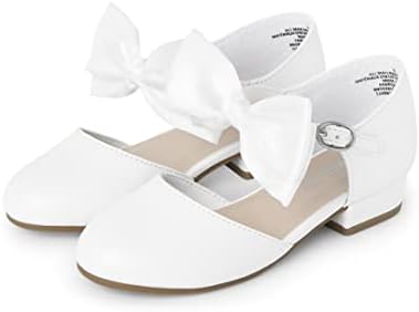Gymboree,Girls,and Toddler Dressy Ballet Flat,White,8 Toddler | Image 1