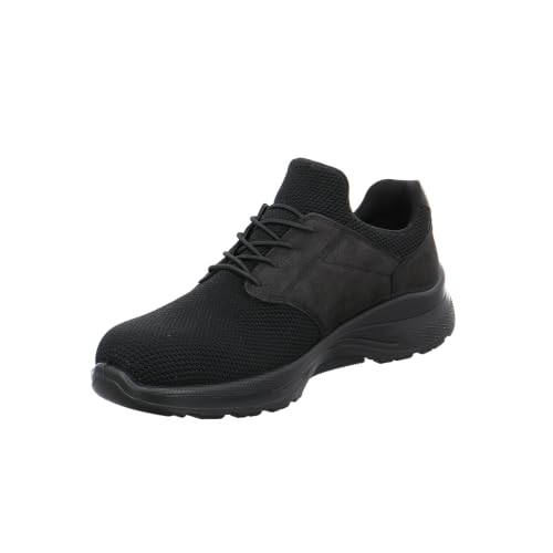 Zapatos Jomos 331394-912-000 negro negro de cuero para hombre con cordones