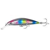 Cebo Falso Barco de Pesca sumergido de Larga Distancia, Cebo Duro for Pesca, perca, Ojo Rojo, Cebo Falso de 11cm y 32,5g Cebos de Pesca(B)