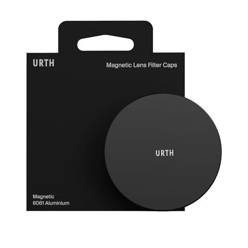 Tapas magnéticas para filtros de lente Urth de 67 mm | Tapas duraderas y de precisión compatibles con el sistema de filtros magnéticos para lentes de Urth miniatura 1