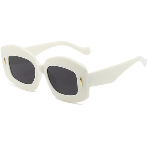 Lunettes de soleil UV400 unisexes style punk pour le sport et la conduite