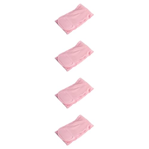 Beaupretty 4 Piezas Membrana del cuello de gel hidratante colágeno bálsamo parches almohadilla para el cuello de aceite esencial almohadilla humectante para el cuello poliéster