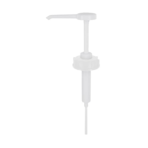 HaseMed Kanister Dosierpumpe 1 Stück – 30 ml Hub – Für 5L und 10L Kanister mit DIN 51 Gewinde – Handpumpe für Desinfektionsmittel, Seife und Reiniger – Wiederverwendbar aus Kunststoff
