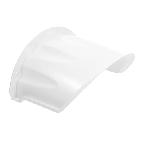 Cubierta para cámara de seguridad exterior de plástico negro mate