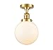 Innovations Lighting 517-1CH-SG-G201-8 Bare Bulb 1 Light Cord Set, Satin Gold